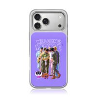 BTS Welcome Home Military BT21 Purple Background Phone Case