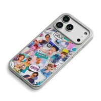 BTS kpop members comic photo collage print Phone Case