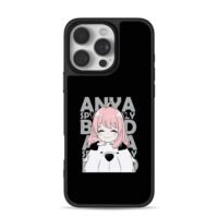Chibi Anya Forger hugging Bond from Spy x Family Phone Case
