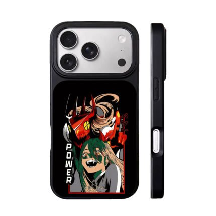 Chainsaw Man Power demon girl devil form anime art Phone Case