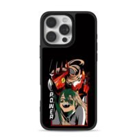 Chainsaw Man Power demon girl devil form anime art Phone Case