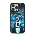Carolina Panthers 8 NFL player autograph crowd Phone Case