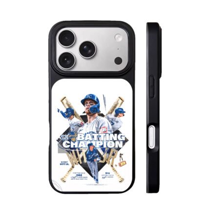 Bobby Witt Jr KC Royals 2024 batting champion art Phone Case