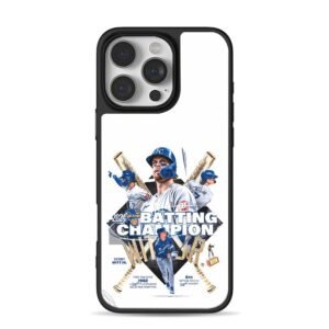 Bobby Witt Jr KC Royals 2024 batting champion art Phone Case