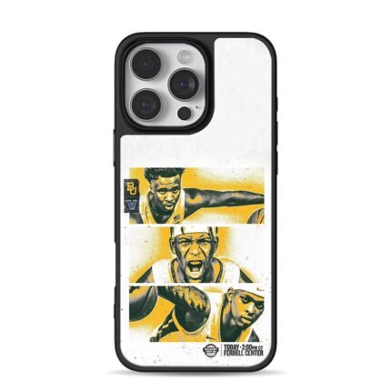 Baylor Villanova basketball poster Ferrell Center Phone Case