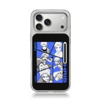 Chris Blue Lock soccer player anime collage iPhone 17 Pro Max Electroplated Silver Case1
