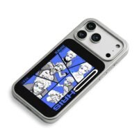 Chris Blue Lock soccer player anime collage iPhone 17 Pro Max Electroplated Silver Case2