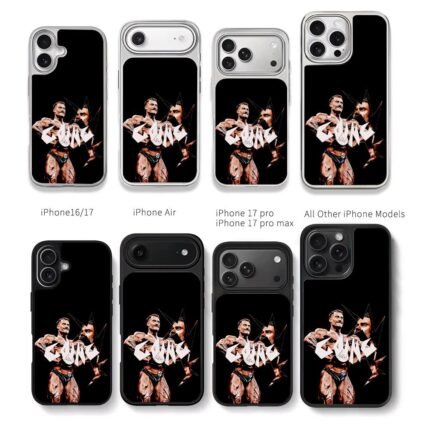 Chris Bumstead CBUM bodybuilding contest pose graphic Chris Brown Phone Case Black Electroplated Silver For Iphone 11 To 17