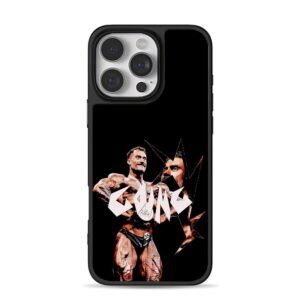 Chris Bumstead CBUM bodybuilding contest pose graphic iPhone 16 Pro Max Black Case