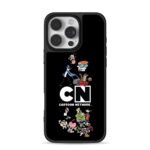 Classic Cartoon Network characters CN logo artwork iPhone 16 Pro Max Black Case