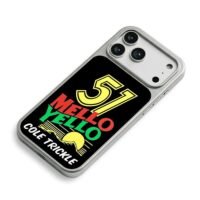 Cole Trickle 51 Mello Yello racing sunset graphic iPhone 17 Pro Max Electroplated Silver Case2