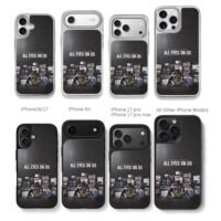 Colorado football all eyes on us prime player tvs Chris Brown Phone Case Black Electroplated Silver For Iphone 11 To 17