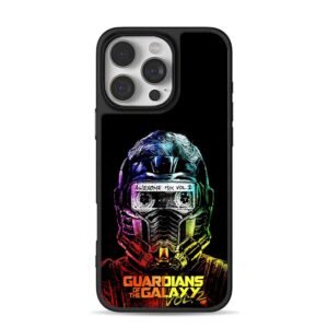 Colorful Star Lord Guardians of the Galaxy Vol2 art Phone Case for iPhone 11-17 & Samsung Galaxy S24-S26