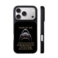 Come to the Shark Side star wars shark parody iPhone 17 Pro Max Black Case