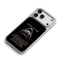 Come to the Shark Side star wars shark parody iPhone 17 Pro Max Electroplated Silver Case2