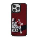 CR7 Man Utd celebration with No Introduction Needed iPhone 16 Pro Max Black Case