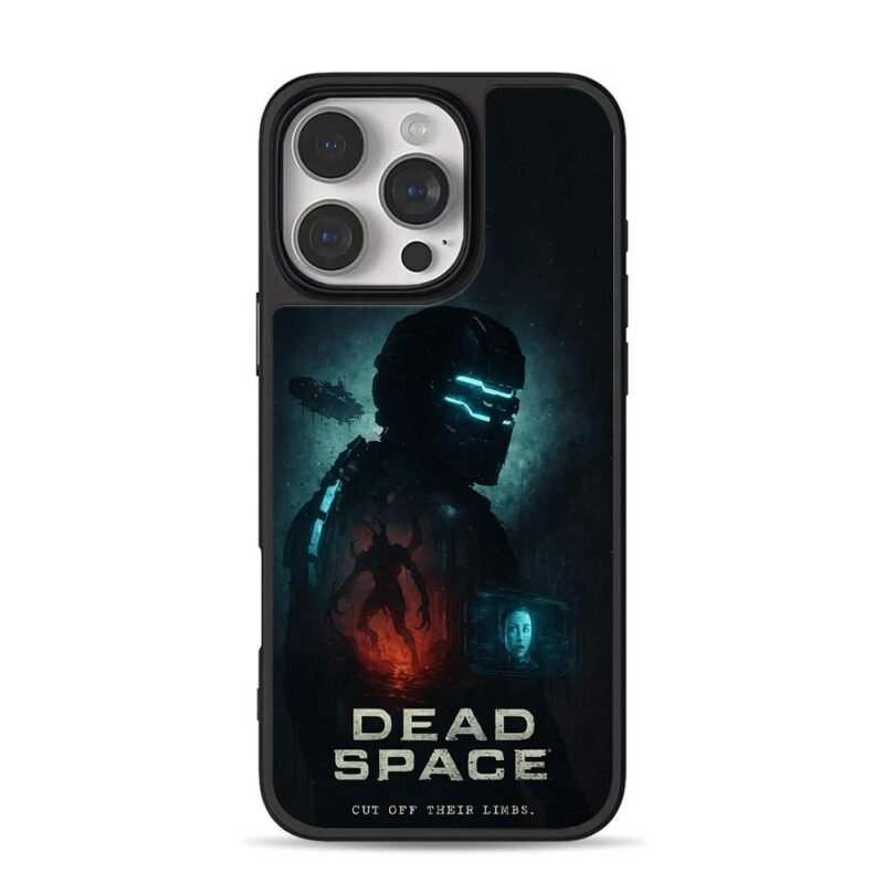 Dead Space Isaac Clarke necromorph woman ship art iPhone 16 Pro Max Black Case