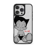 Sleepy Astro Boy Im ok print iPhone 16 Pro Max Black Case