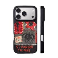 Stranger Things demogorgon art iPhone 17 Pro Max Black Case