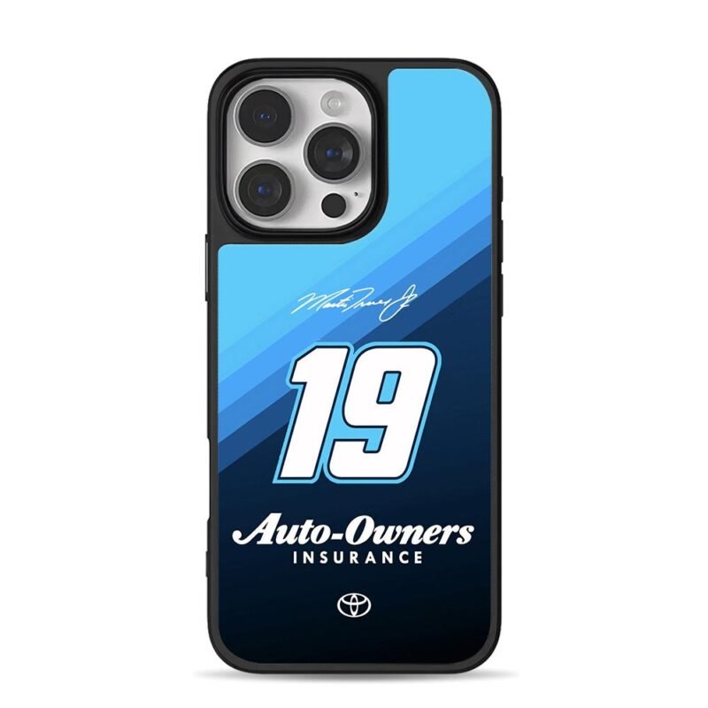 19 Martin Truex Jr Auto Owners iPhone 16 Pro Max Black Case