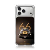 1966 Shelby GT350H 66 Mustang iPhone 17 Pro Max Electroplated Silver Case1
