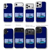1967 Shelby GT500 Mustang car Chris Brown Phone Case Black Electroplated Silver For Iphone 11 To 17
