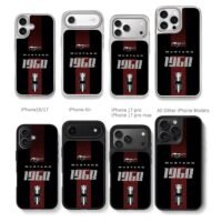 1968 Mustang horse stripes car Chris Brown Phone Case Black Electroplated Silver For Iphone 11 To 17