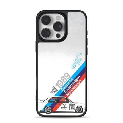 1989 BMW DTM touring race car iPhone 16 Pro Max Black Case