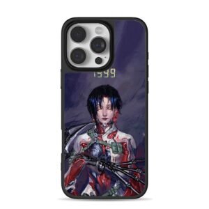1999 cyberpunk cyborg girl art Phone Case for iPhone 11-17 & Samsung Galaxy S24-S26