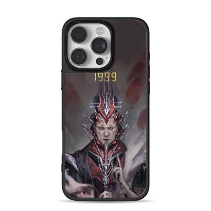 1999 dark fantasy demon king iPhone 16 Pro Max Black Case