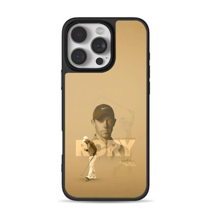2019 Champion Rory McIlroy golf art iPhone 16 Pro Max Black Case
