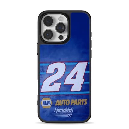 24 NAPA Hendrick racing livery iPhone 16 Pro Max Black Case