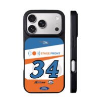 34 Ford NASCAR StageFront livery iPhone 17 Pro Max Black Case