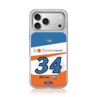 34 Ford NASCAR StageFront livery iPhone 17 Pro Max Electroplated Silver Case1