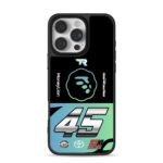 45 23XI Racing Toyota MoneyLion TR iPhone 16 Pro Max Black Case