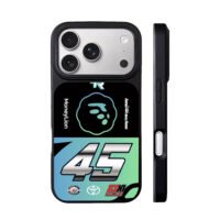 45 23XI Racing Toyota MoneyLion TR iPhone 17 Pro Max Black Case