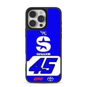 45 23XI TR SiriusXM Toyota iPhone 16 Pro Max Black Case