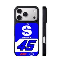 45 23XI TR SiriusXM Toyota iPhone 17 Pro Max Black Case