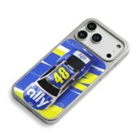 48 Ally Bowman NASCAR race car iPhone 17 Pro Max Electroplated Silver Case2