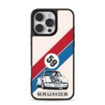 59 Brumos Porsche race car stripes iPhone 16 Pro Max Black Case