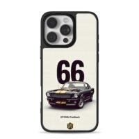 66 Shelby GT350H Fastback iPhone 16 Pro Max Black Case