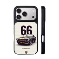 66 Shelby GT350H Fastback iPhone 17 Pro Max Black Case