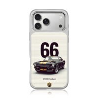 66 Shelby GT350H Fastback iPhone 17 Pro Max Electroplated Silver Case1