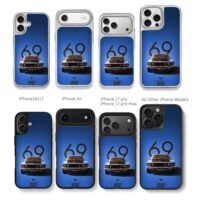 69 Ford Mustang Boss 302 Chris Brown Phone Case Black Electroplated Silver For Iphone 11 To 17