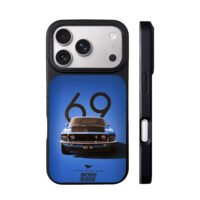 69 Ford Mustang Boss 302 iPhone 17 Pro Max Black Case