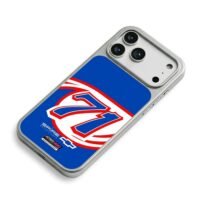71 Spire Motorsports Chevy iPhone 17 Pro Max Electroplated Silver Case2