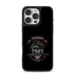 75th Ranger Skull Snake Knife iPhone 16 Pro Max Black Case