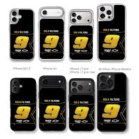 9 Gold Filters Hendrick Chevy Chris Brown Phone Case Black Electroplated Silver For Iphone 11 To 17