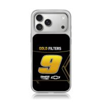 9 Gold Filters Hendrick Chevy iPhone 17 Pro Max Electroplated Silver Case1