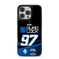 97 Quad Lock Kaulig Racing livery iPhone 16 Pro Max Black Case